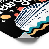Poster Cruising Into The New Year Cruise Party Sunset Oce (Coin)