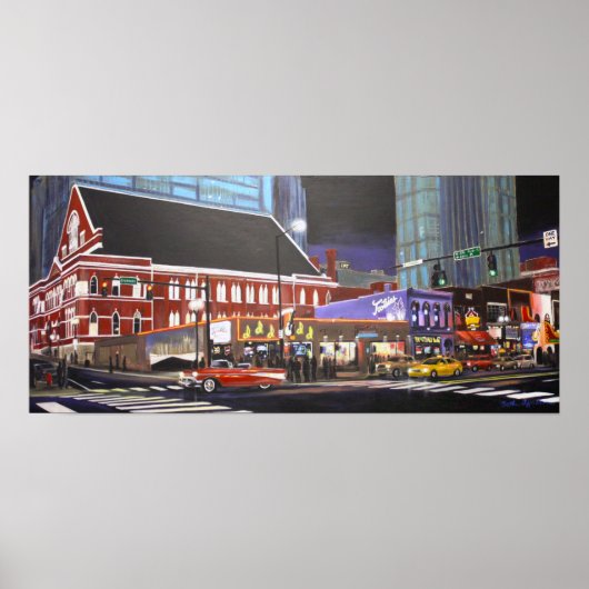 Poster Cruising Nashville (Voorkant)