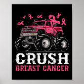 Poster Crush Cancer du sein Sensibilisation Camion Pink K (Devant)