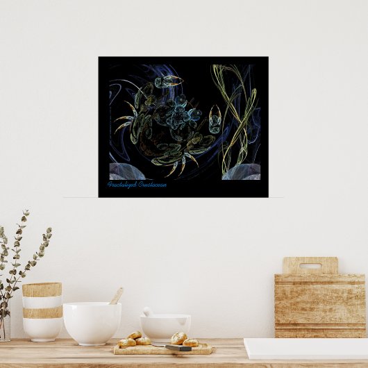 Poster Crustacé fragmenté (Cuisine)
