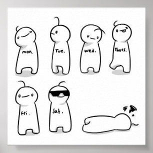 Poster Cryaotic Day Chart