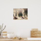 Poster Crypte du Saint Sépulcre, Jérusalem, plaque 20 f (Cuisine)