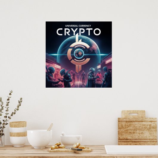 Poster Crypto Planet (Cuisine)