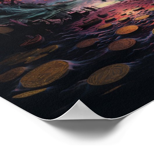 Poster 'Cryptoscape' (Coin)