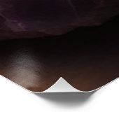 Poster Crystal Amethyst Imaginaire Sunrise Paysage (Coin)