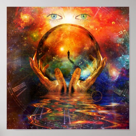 Poster Crystal ball (Devant)