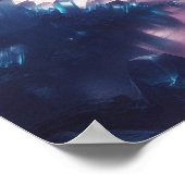 Poster Crystal Cave Dreamcore Espace Liminal Art Surreal (Coin)
