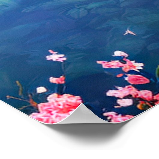 Poster Crystal Clear Mountain Lake (Coin)