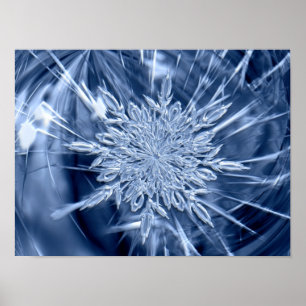 Poster Crystal de Snowflake