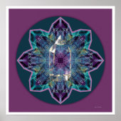 Poster Crystal Mandala 3 (Devant)