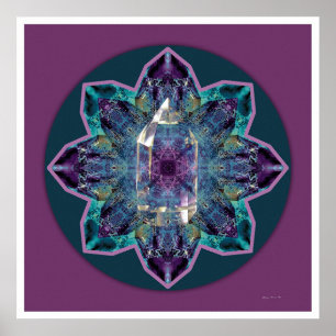 Poster Crystal Mandala 3