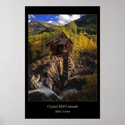 Poster Crystal Mill Colirado (Devant)
