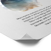 Poster Crystal Moonstone Signification (Coin)