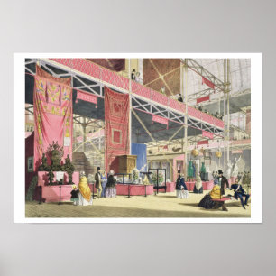Poster Crystal Palace, the Tunis and China Galleries (col