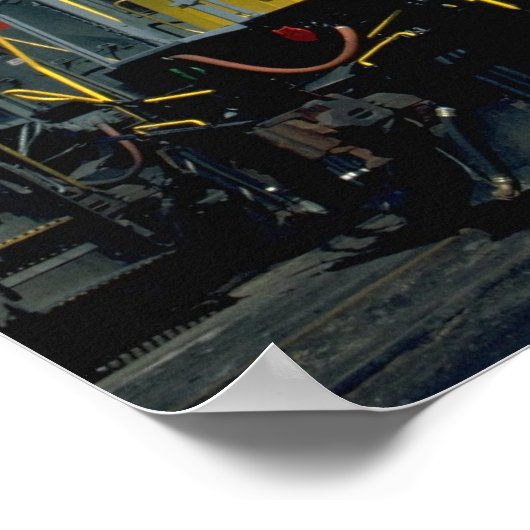 POSTER CSX GE B36-7 (Coin)