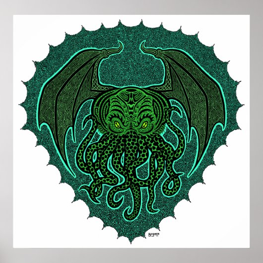 Poster Cthulhu Folie (Devant)