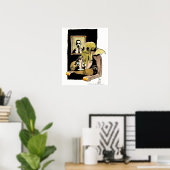 Poster Cthulhu prendre du thé - Imprimer (Bureau à domicile)