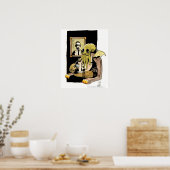 Poster Cthulhu prendre du thé - Imprimer (Cuisine)