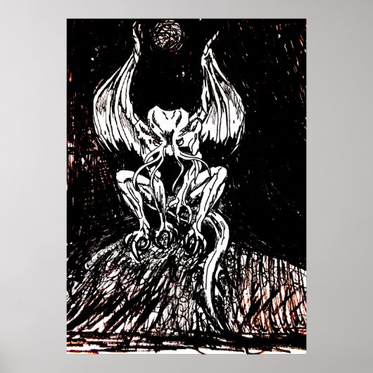 Poster Cthulu (Devant)