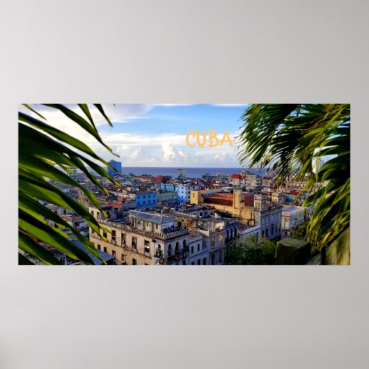 Poster Cuba (Devant)