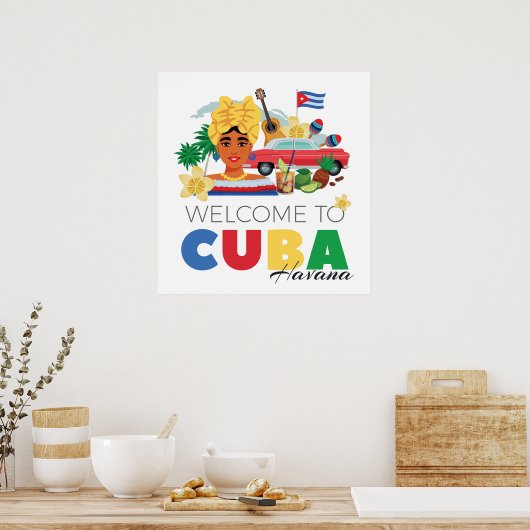Poster Cuba (Cuisine)