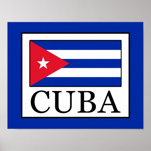 Poster Cuba (Devant)