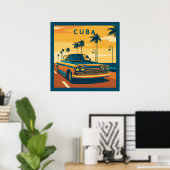 Poster Cuba (Bureau à domicile)