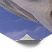 Poster Cuba, La Havane, Sculpture de Jésus. (Coin)