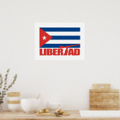 Poster Cuba -Libertad (Cuisine)