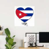 Poster Cuba Love (Bureau à domicile)