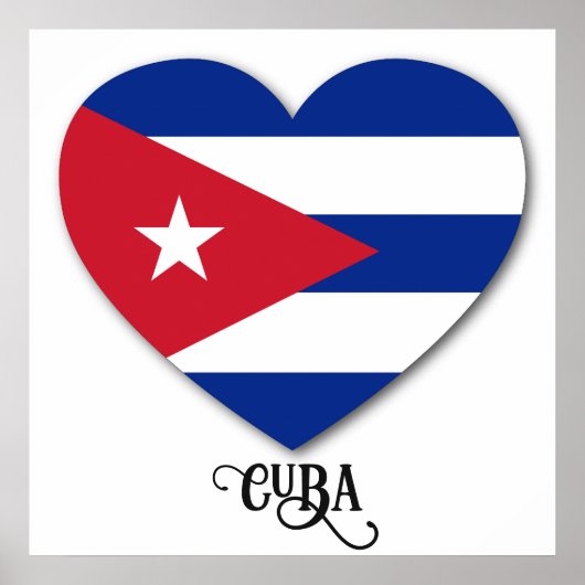Poster Cuba Love (Devant)