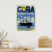 Poster Cuba - Républica del Sol (Cuisine)