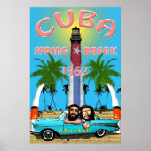 Poster Cuba Spring Break 1962 (Devant)
