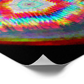 Poster Cube Abstrait Lumineux (Coin)