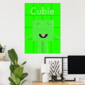 Poster Cube Cubie (Bureau à domicile)