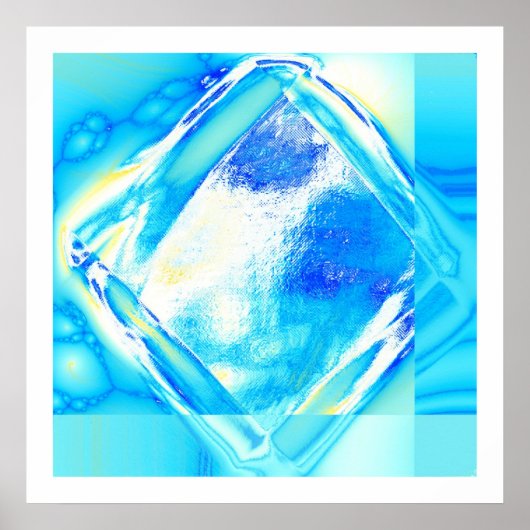 Poster Cube de glace (Devant)