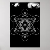 Poster Cube de Metatron (Devant)