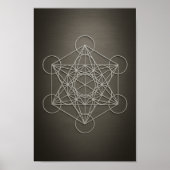 Poster Cube de Metatron Pewing & Grey (Devant)
