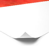 Poster Cube d'origine frais de pastèque rouge sucrée (Coin)
