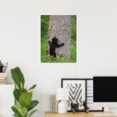 Poster Cube d'ours noir | Great Smoky Mountains (Bureau à domicile)