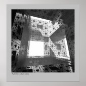 Poster Cube fractal (Devant)