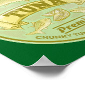 Poster Cube japonaise de tofu (Coin)