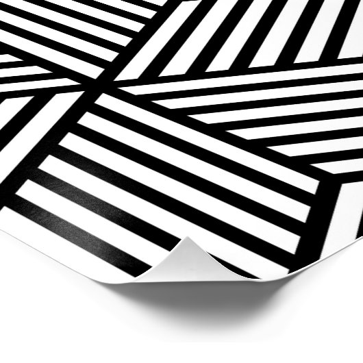 Poster Cube Lines (Coin)
