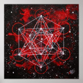 Poster Cube Metatron (Devant)