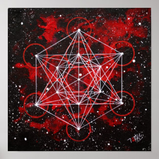 Poster Cube Metatron