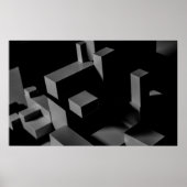 POSTER CUBE NOIR (Devant)