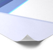 Poster Cube violet unique (Coin)