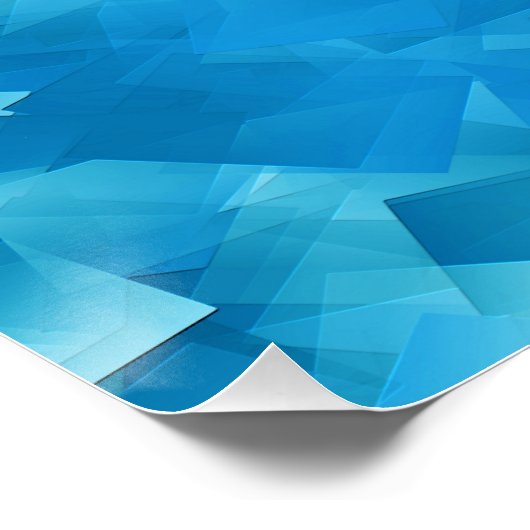 Poster Cubes de glace... (Coin)