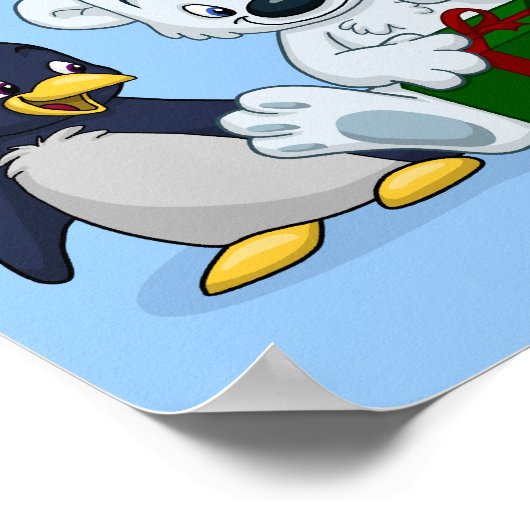 Poster Cubes de Noël (Coin)