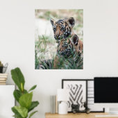 Poster Cubes de tigre (Bureau à domicile)